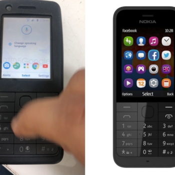 nokia feature phone running android 1