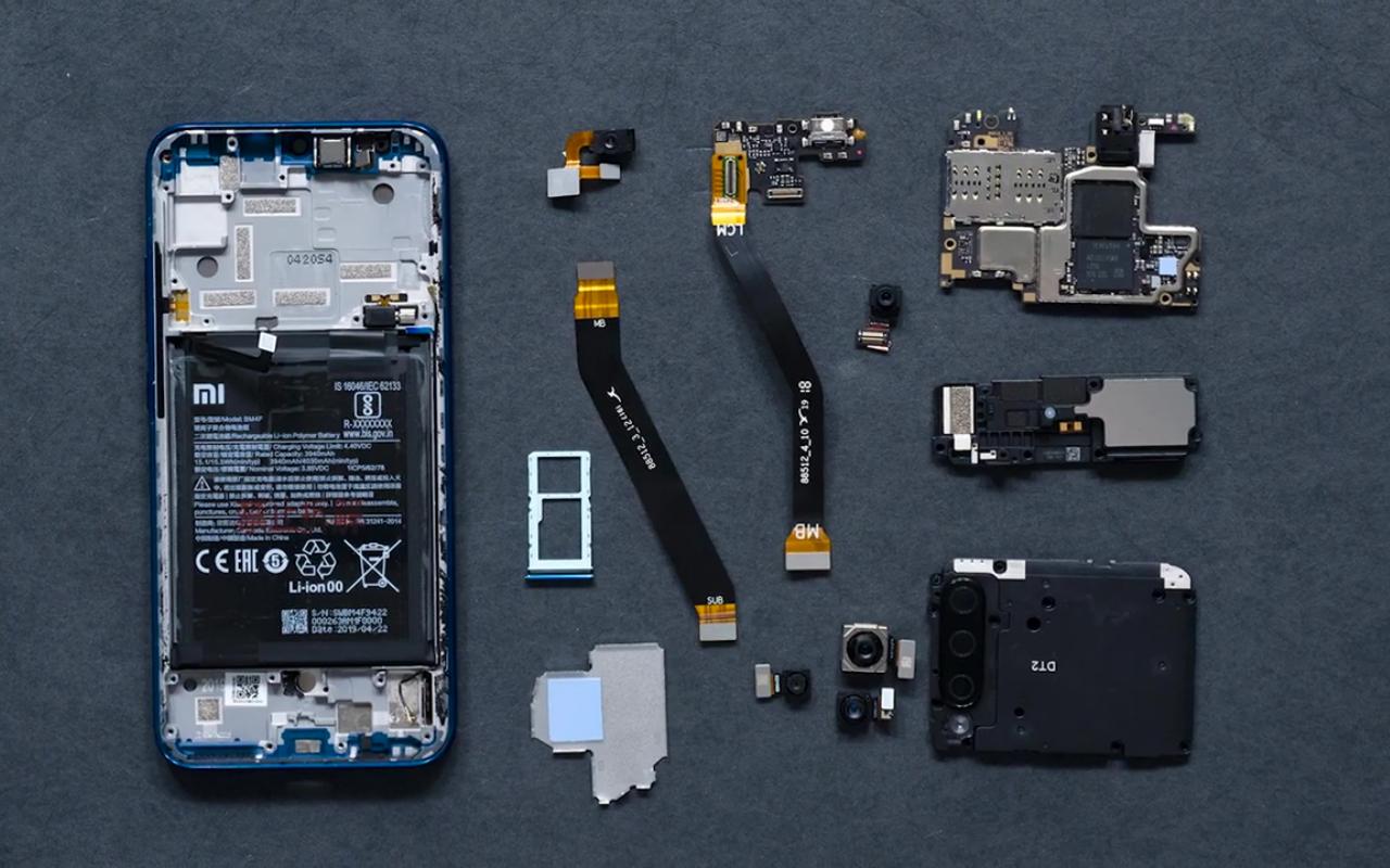 Le démontage du Xiaomi Mi A3 révèle que les réparations seront aisés