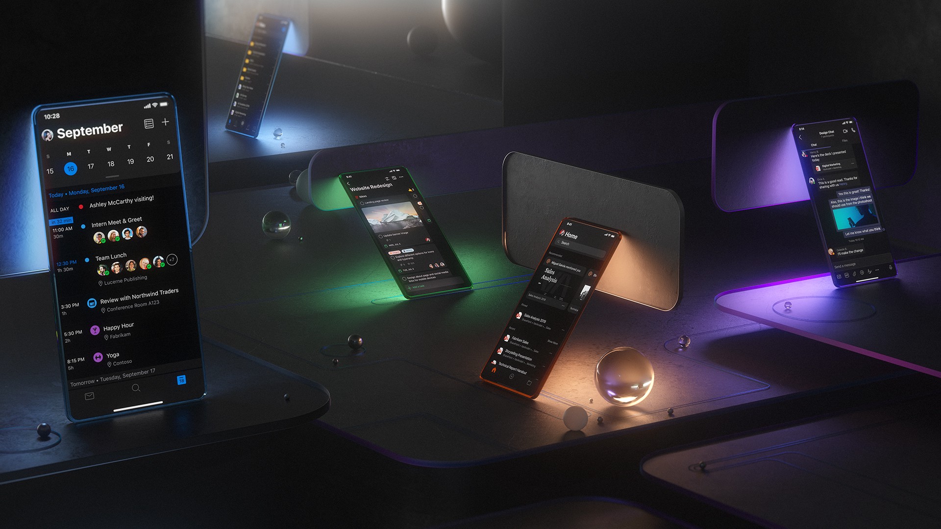 Microsoft Outlook obtient enfin le mode sombre sur Android et iOS