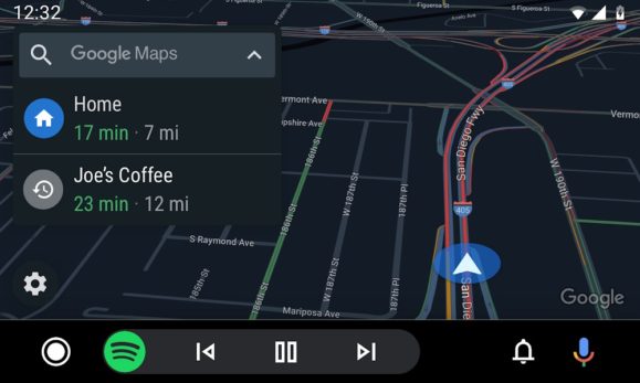 5Android Auto Google Maps.max 10