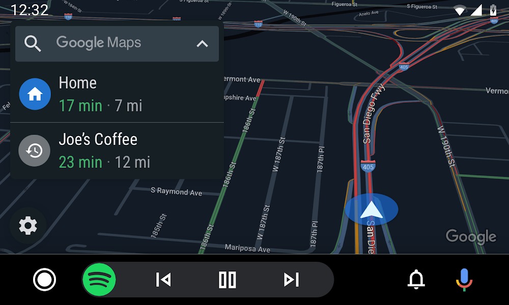 Google lance le tout nouveau Android Auto 47 5Android Auto Google Maps.max 10