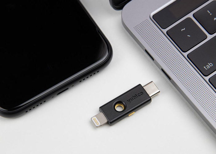 YubiKey 5Ci, la première clé de sécurité avec des ports Lightning et USB-C