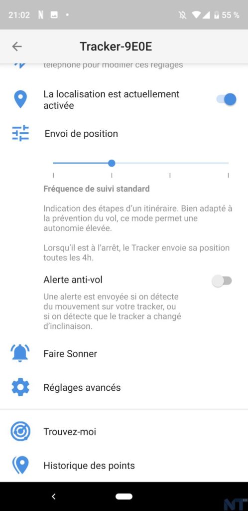 Test du Invoxia GPS Tracker : un appareil élégant et fonctionnel 31 Invoxia GPS Tracker Screen 1