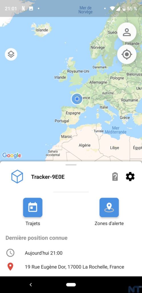 Test du Invoxia GPS Tracker : un appareil élégant et fonctionnel 29 Invoxia GPS Tracker Screen 3