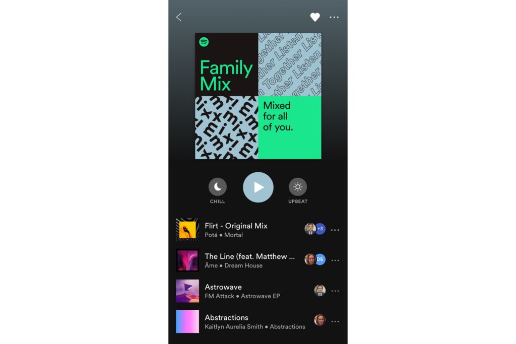 Spotify New Family Mix