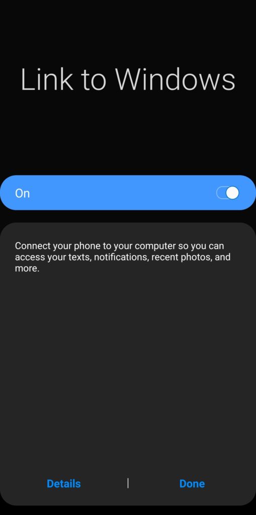 La fonctionnalité « Link to Windows » de Samsung disponible sur d'anciens flagships 48 e2odtBi