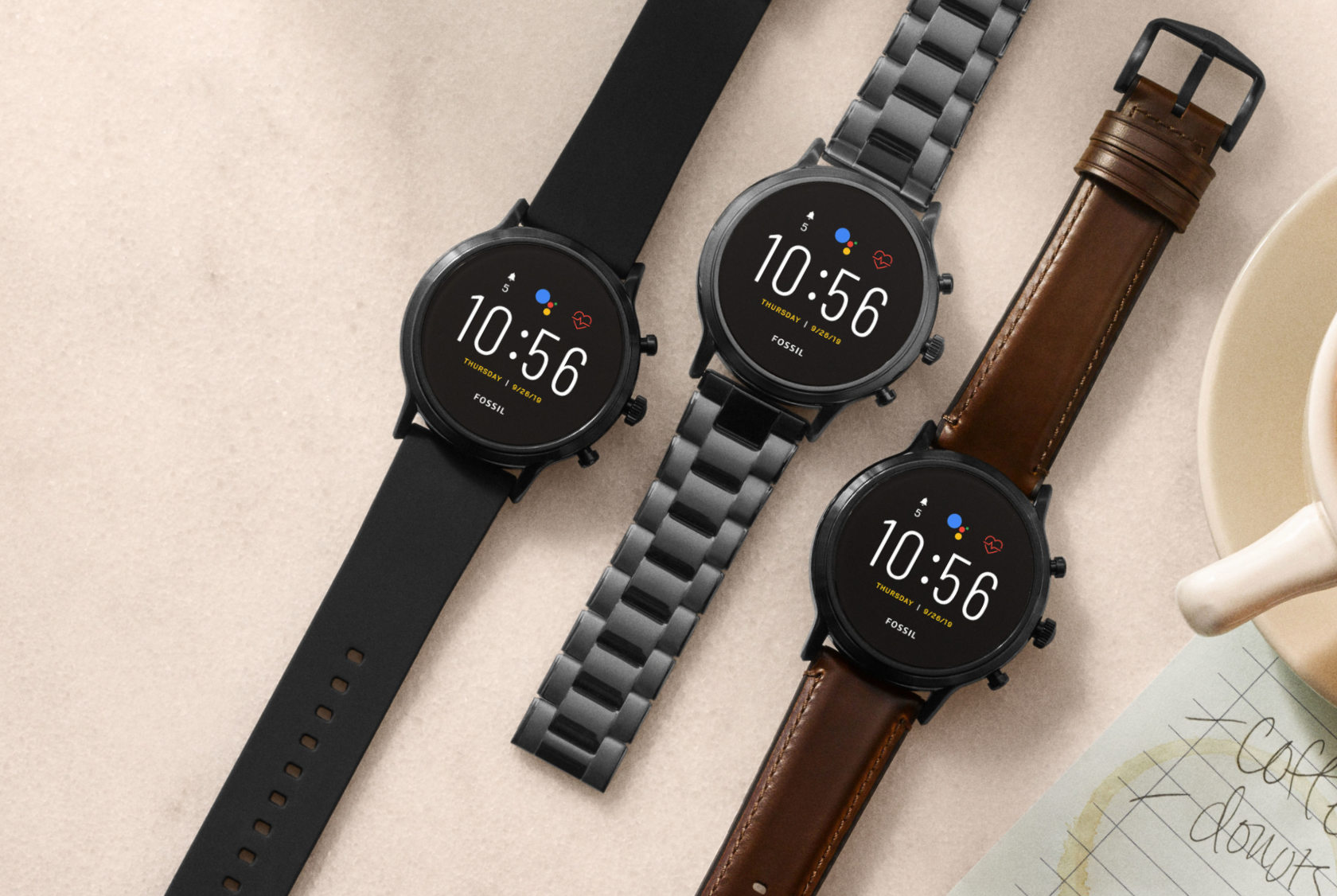 fossil gen 5 wear os smartwatches