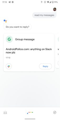 google assistant read reply mess 3
