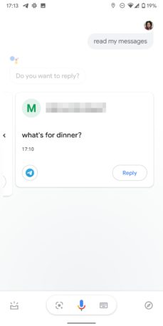 google assistant read reply mess 4