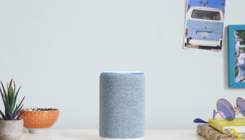 All new Amazon Echo on desk