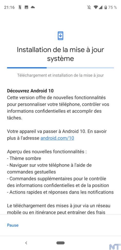 Android 10 install 1