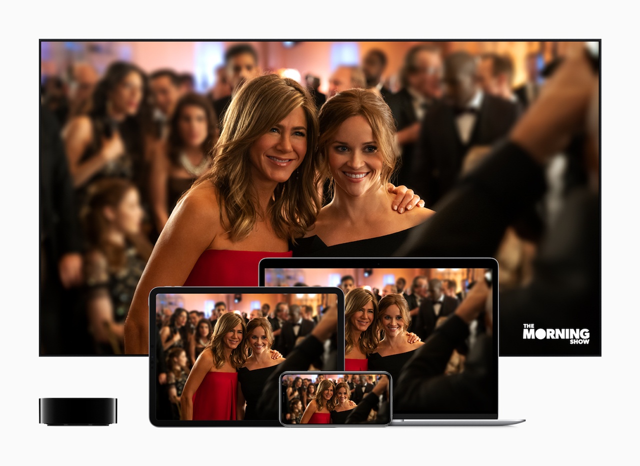 Apple tv plus launches november 1 the morning show screens