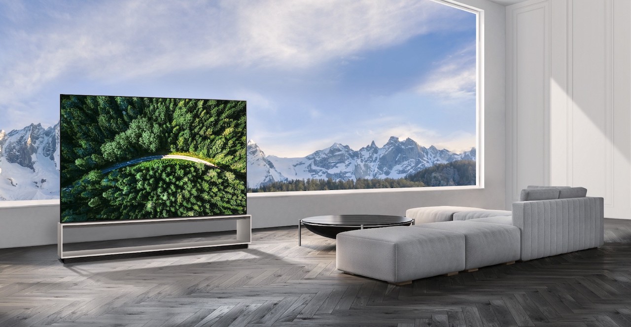 LG SIGNATURE OLED 8K TV model 88Z9 11