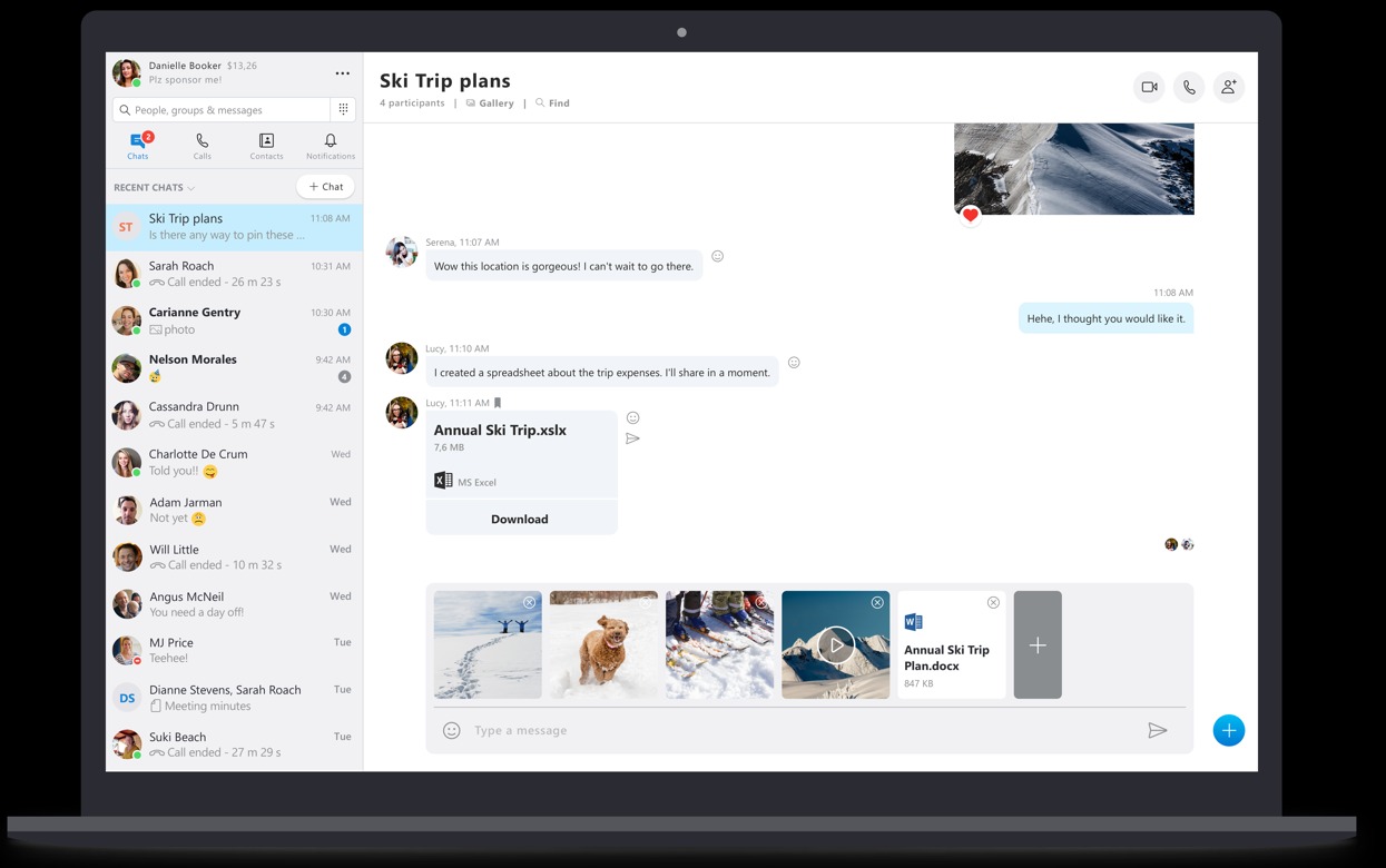 Skype new features 3b