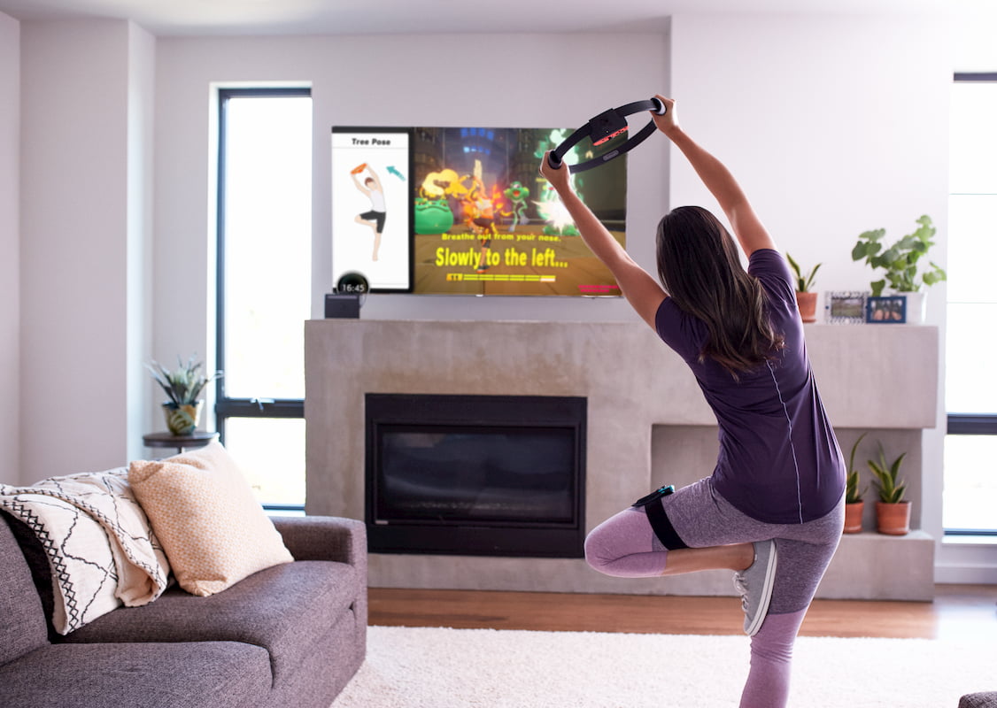 Le Ring Fit Adventure de Nintendo est comme une Wii Fit mais pour la Switch