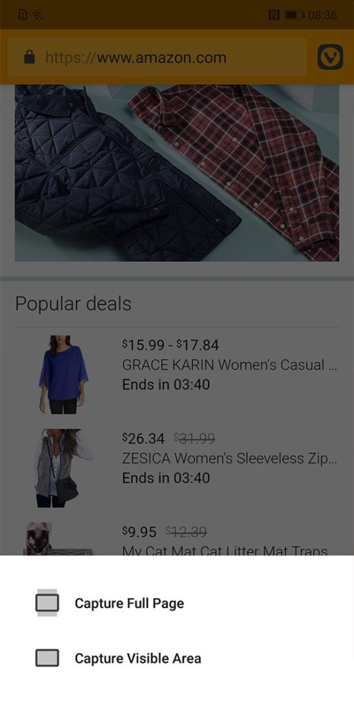 Le navigateur Vivaldi débarque sur Android, avec une première version bêta 55 mobile5