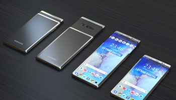 samsung smartphone met uittrekbaar display