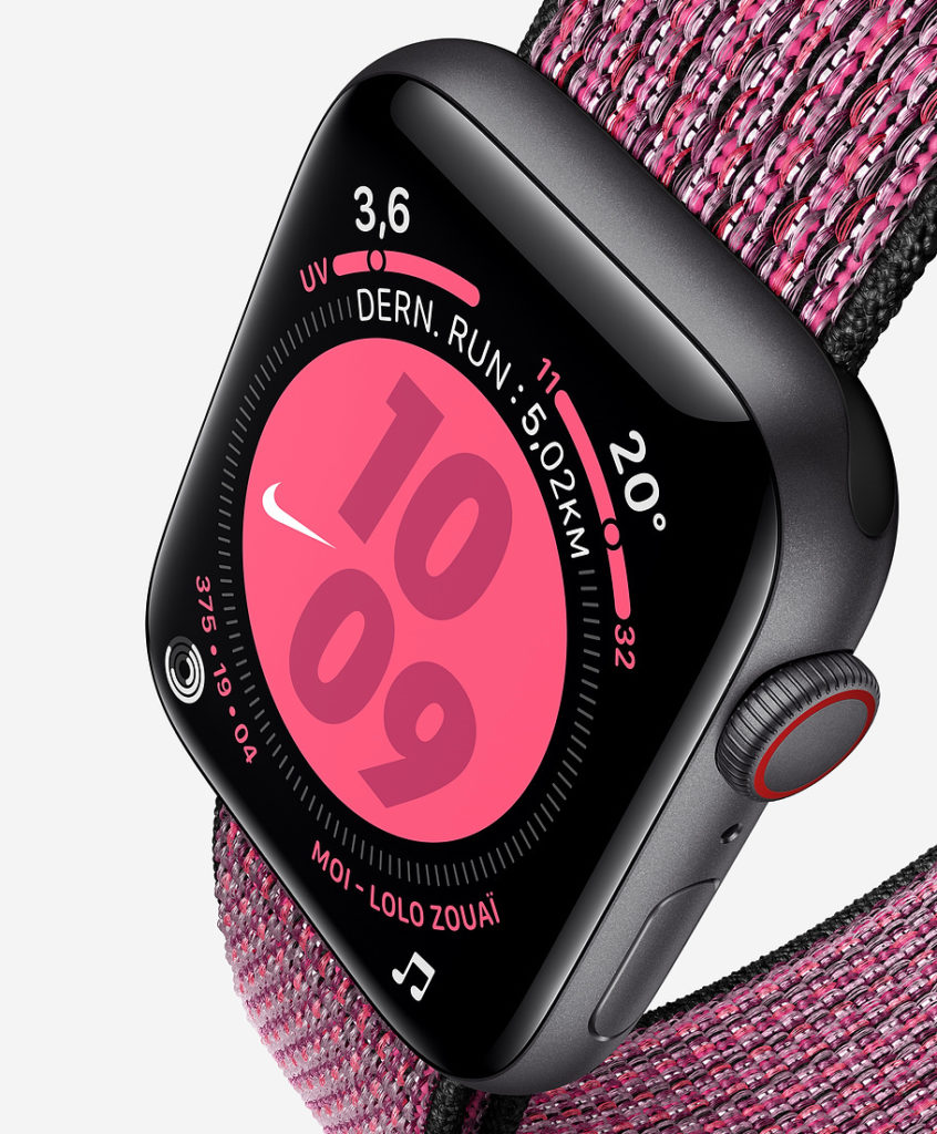 La Apple Watch Series 5 dispose d’un écran « always on » au prix de 449 euros 55 watch nike lifestyle 201909 GEO FR