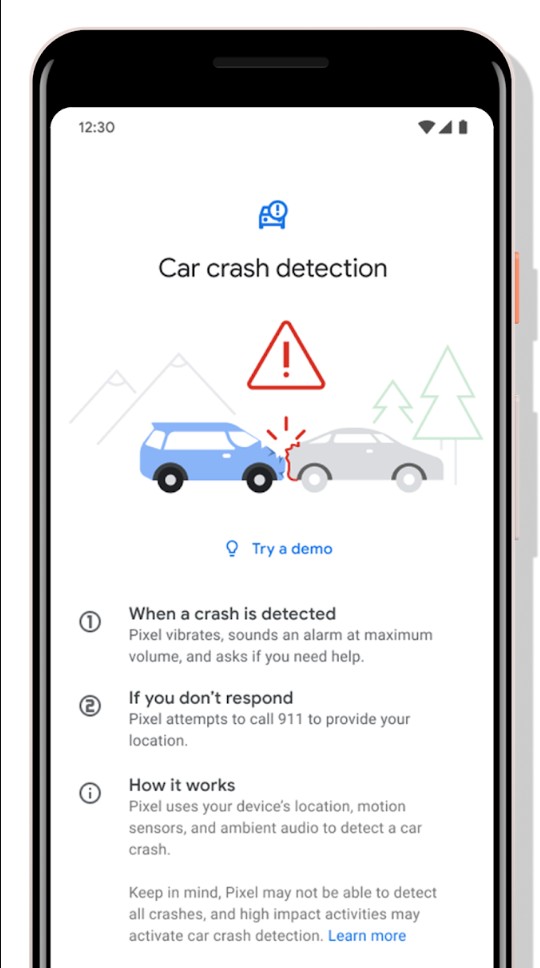 Google Pixel Personal Safety Play Store 4