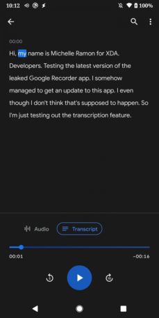 Google Recorder App Update 6 1