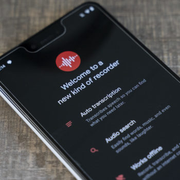 google recorder audio transcription 1