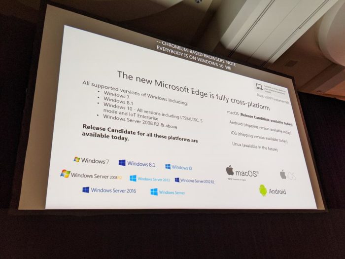 Microsoft Edge basé sur Chromium arrive sur Linux