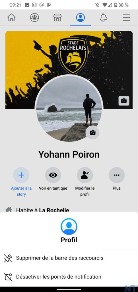 Facebook permet de désactiver les points de notifications dans son application mobile 46 Screenshot 20191112 092146 resultat