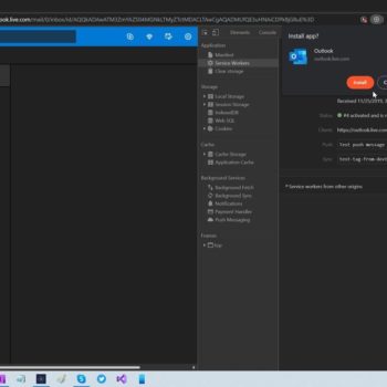 outlook.com pwa