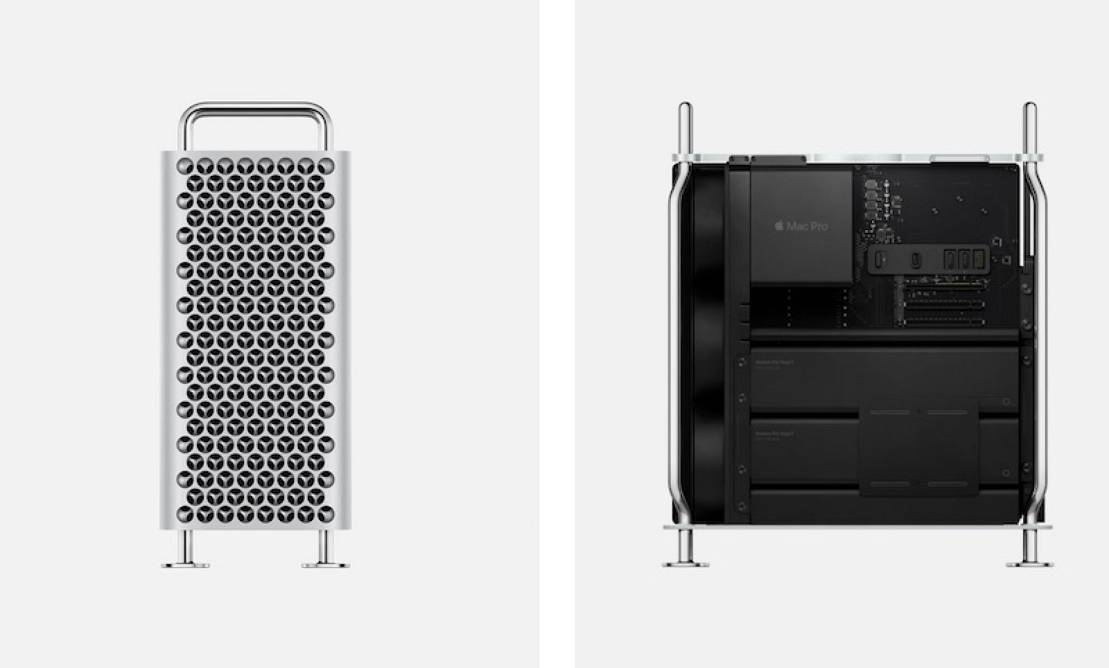 2019 mac pro side front view