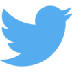 681813 twitter logo blue on white