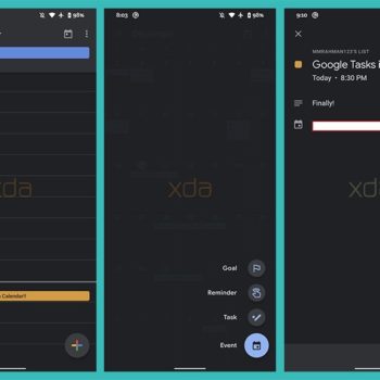 Google Calendar Tasks integratio
