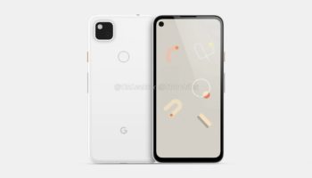 Google Pixel 4a 5K render 1