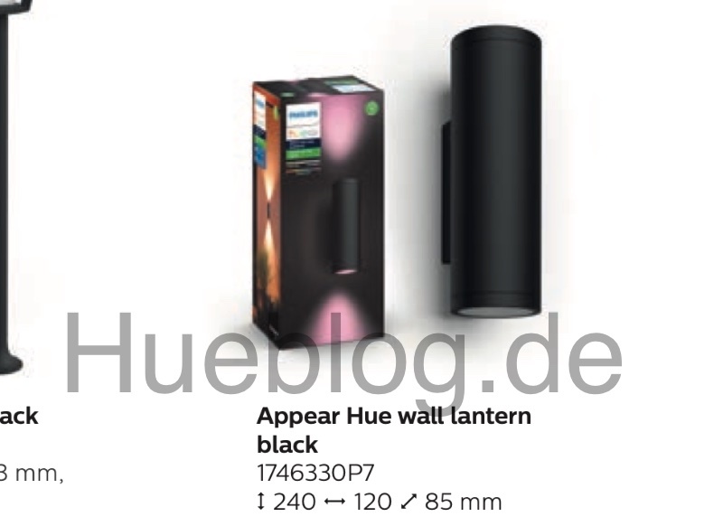 Le catalogue Philips Hue pour 2020 dévoile de nouvelles lampes d'extérieur 50 Philips Hue Appear