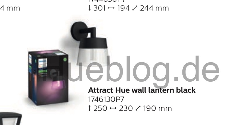 Le catalogue Philips Hue pour 2020 dévoile de nouvelles lampes d'extérieur 52 Philips Hue Attract