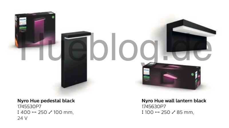 Le catalogue Philips Hue pour 2020 dévoile de nouvelles lampes d'extérieur 48 Philips Hue Nyro