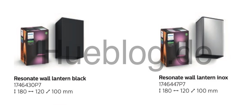 Le catalogue Philips Hue pour 2020 dévoile de nouvelles lampes d'extérieur 49 Philips Hue Resonate