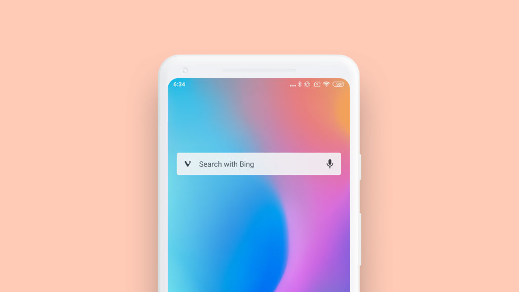Vivaldi sur Android apporte des améliorations à l'interface utilisateur et la prise en charge de Chromebook 54 Search Widget