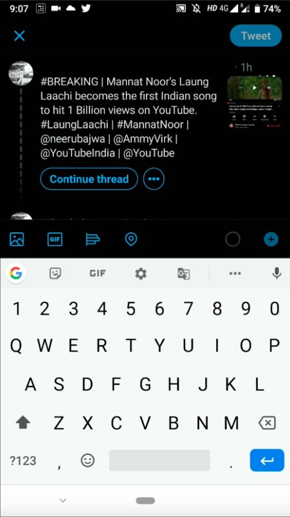 Twitter permet de relancer plus facilement les fils de discussion 58 Twitter Continued Thread Feature 1