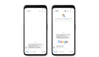Verified SMS android messages