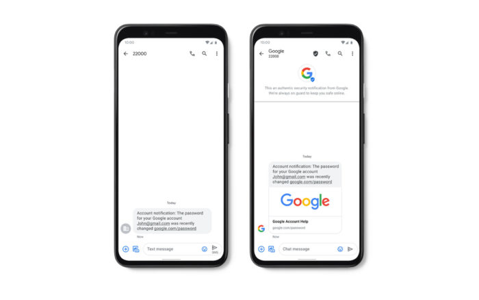 Google ajoute une protection contre les SMS et le spam à l’application Messages