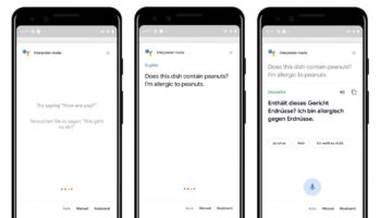 google assistant interpreter mode