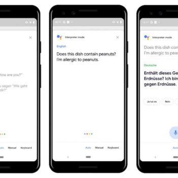 google assistant interpreter mode