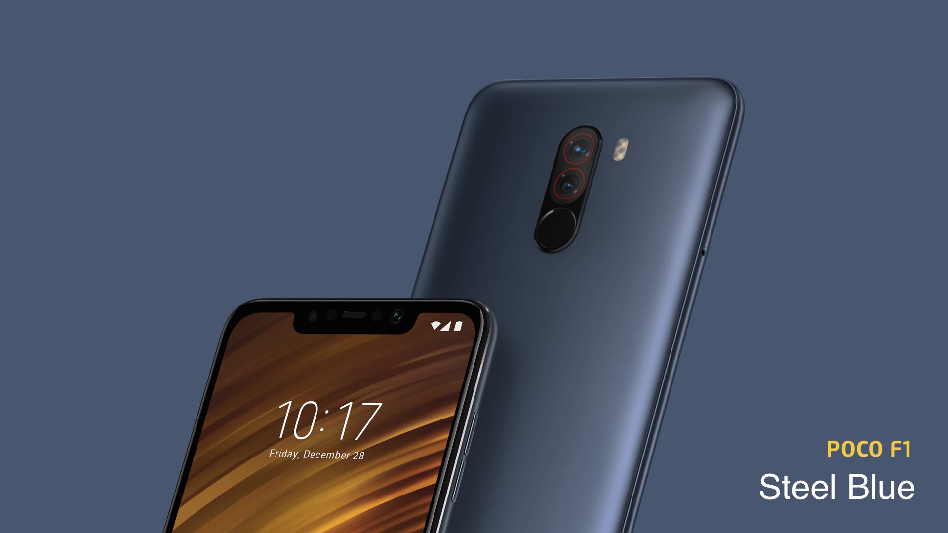 pocophone f1 steel blue
