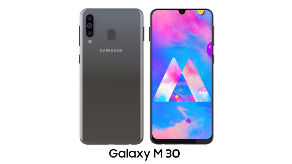 samsung galaxy m30 black 3d model obj mtl 3ds fbx 3dm stp bip ksp