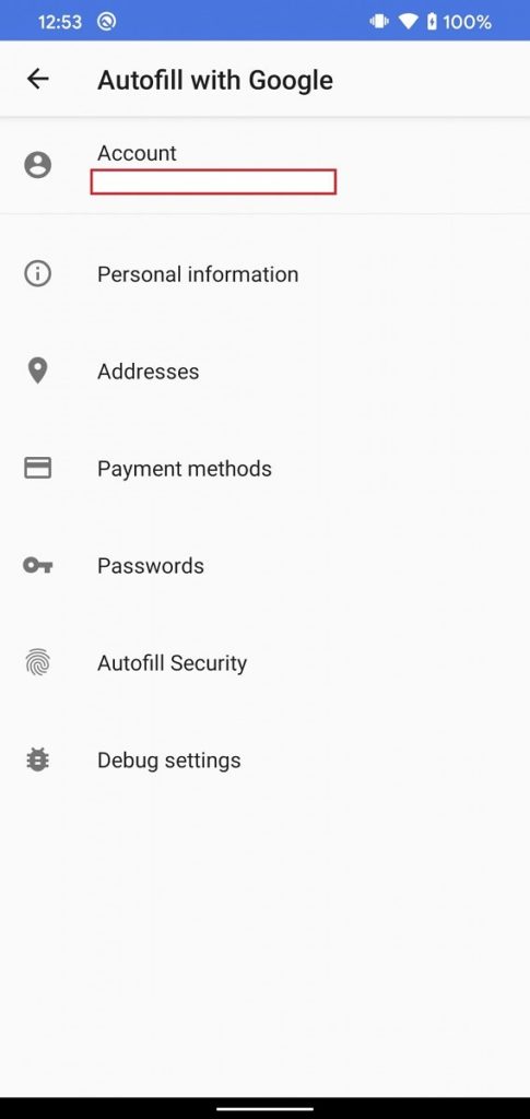 Android sécuriserait le remplissage automatique par une authentification biométrique 43 Google Autofill Biometrics 1