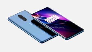 ONEPLUS 8 back and front tilt