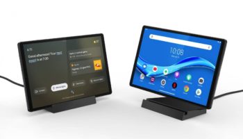 CES 2020 : le Lenovo Smart Tab M10 et le Smart Frame parfait la maison connectée 89 Smart Tab M10 main 1280x720 1