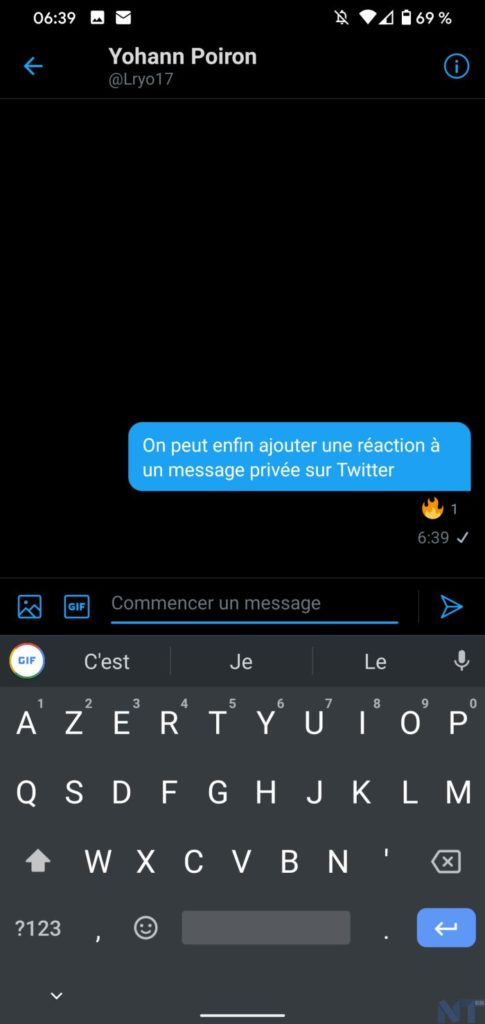 Twitter DM reactions 2