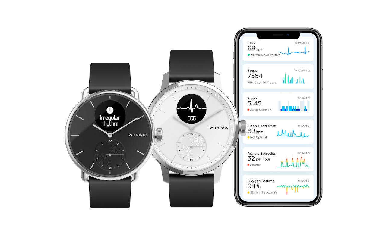 Withings ScanWatch with app