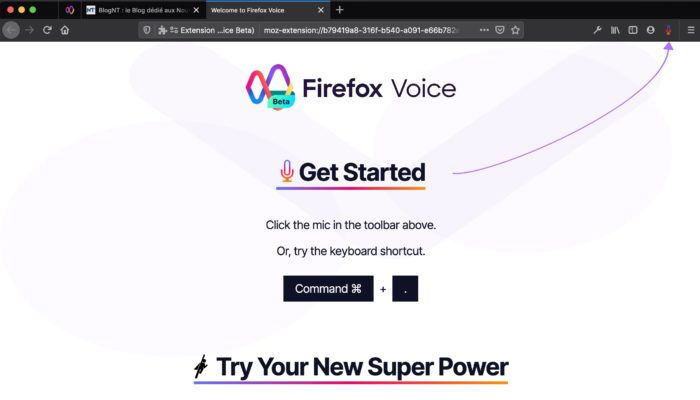 L’extension Firefox Voice vous permet de surfer sur le Web avec votre voix